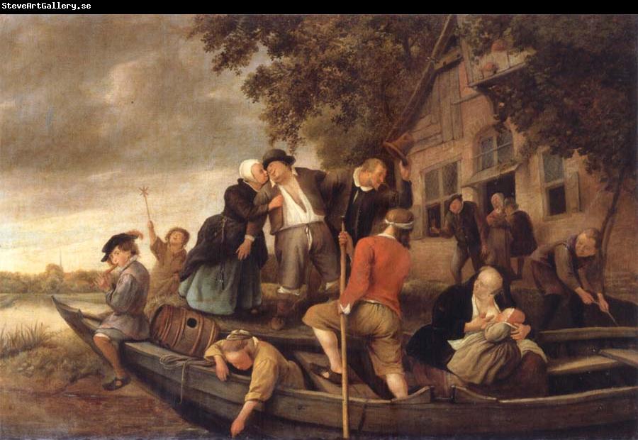 Jan Steen The Merry  Homecoming